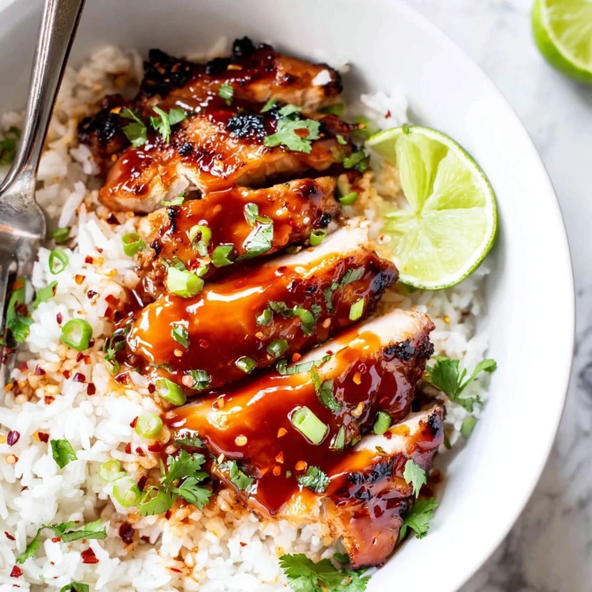 Sweet Chili Chicken Coconut Lime