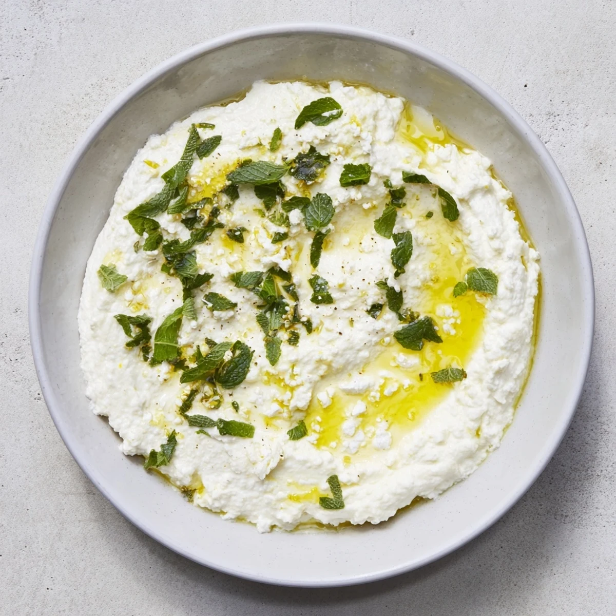 Whipped Feta Lemon Mint