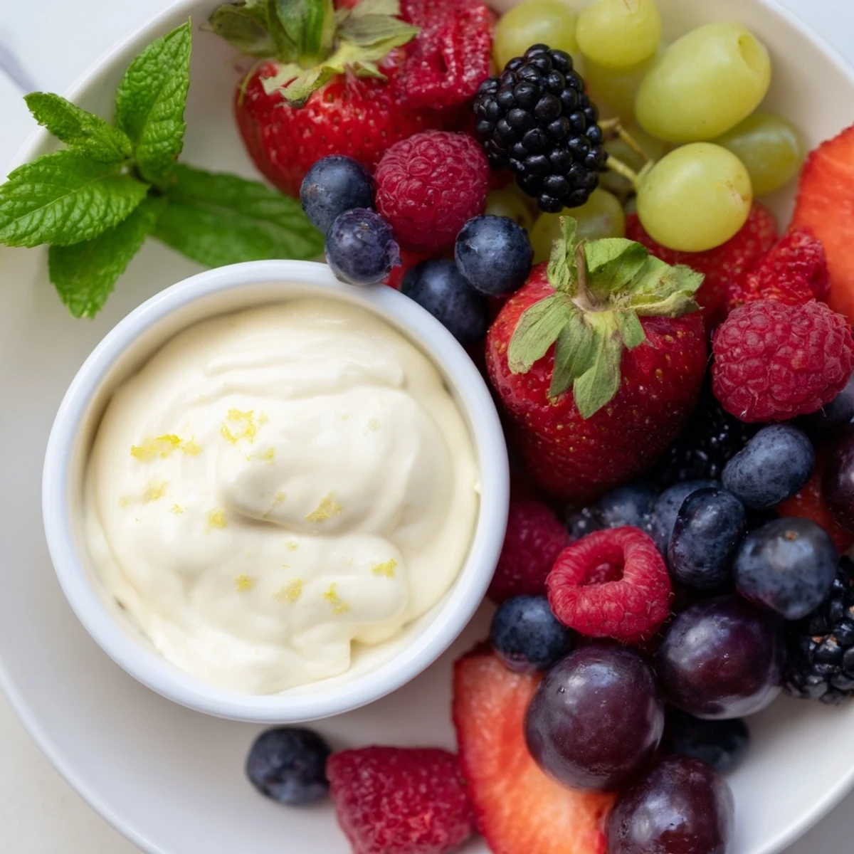 Mistletoe Kiss Berry Dip