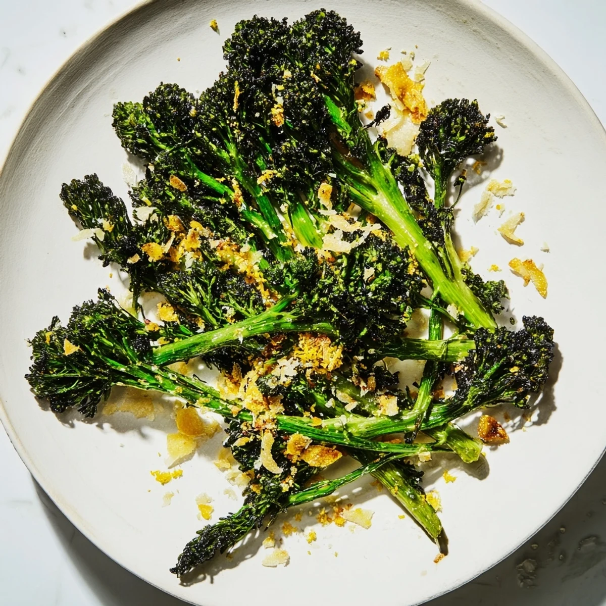 Enjoy this easy Charred Broccolini Salad bursting with flavor, served with a squeeze of fresh lemon.