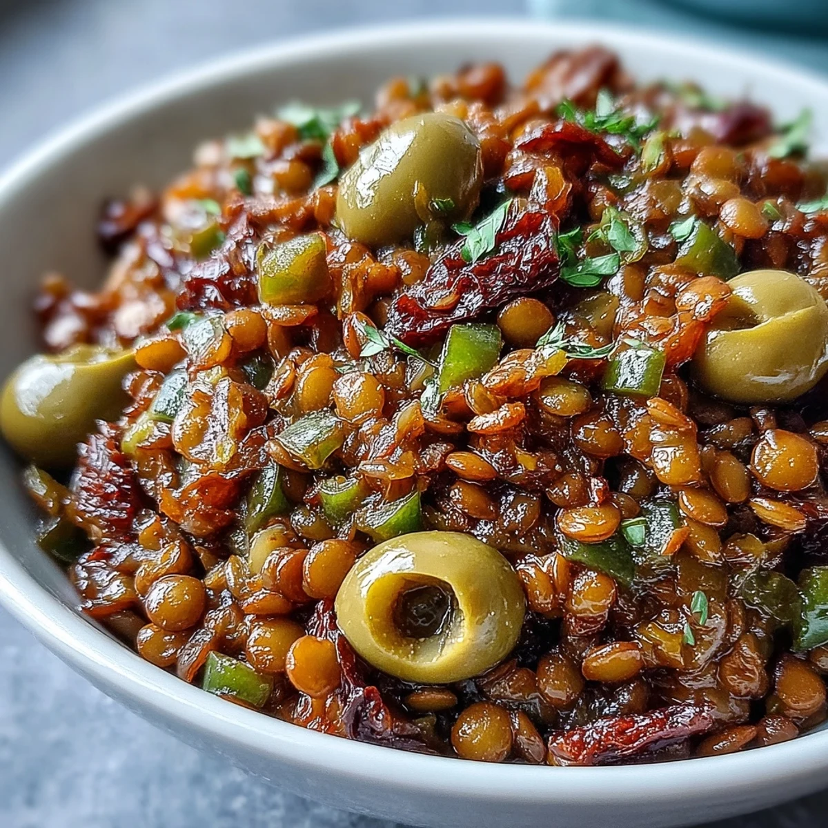 Taste the tropics with this flavorful Cuban-Inspired Lentil Picadillo, bursting with spices and texture.