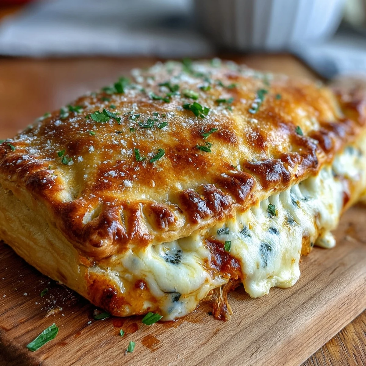 Cheesy High Protein Pizza Hot Pockets stuffed with melty mozzarella and zesty tomato sauce.