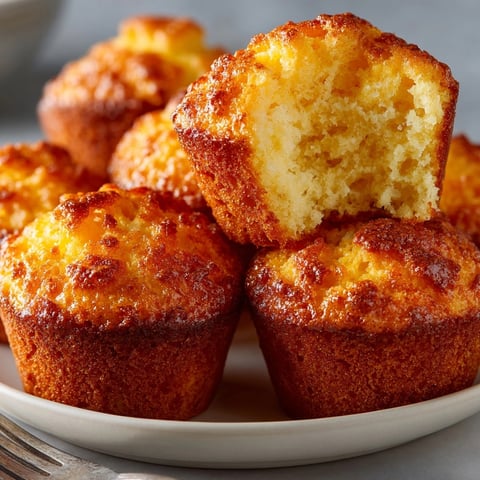 Golden, buttery cornbread muffins cooling on a wire rack, ready for a Southern supper.