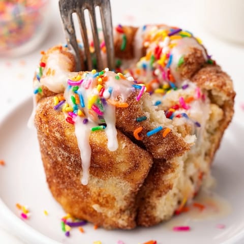 funfetti biscuit monkey muffins