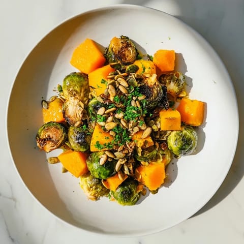 Roasted Brussels Butternut