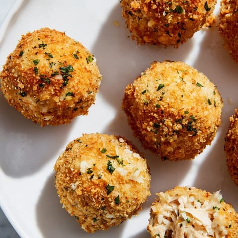 Creamy Chicken Rice Arancini
