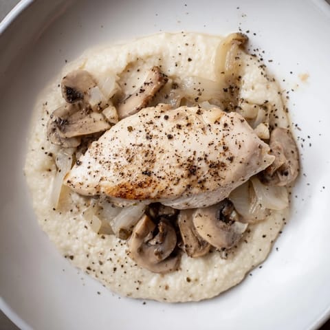 Ghostly Gala Chicken Cauliflower