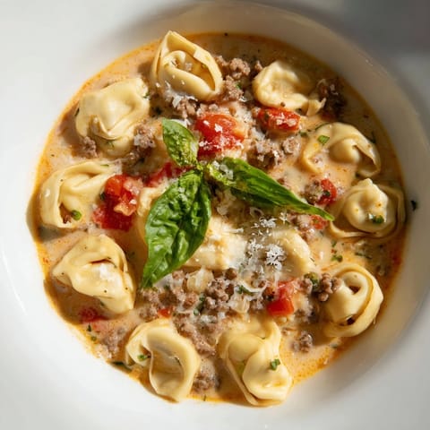 Tortellini Beef Soup