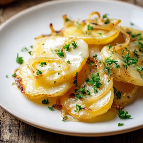 French Onion Potatoes