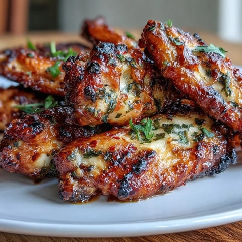 Golden-brown chicken wings roasted until extra crispy, coated in savory garlic parmesan butter, and paired with fresh celery sticks and cool ranch for a crowd-pleasing keto meal.  