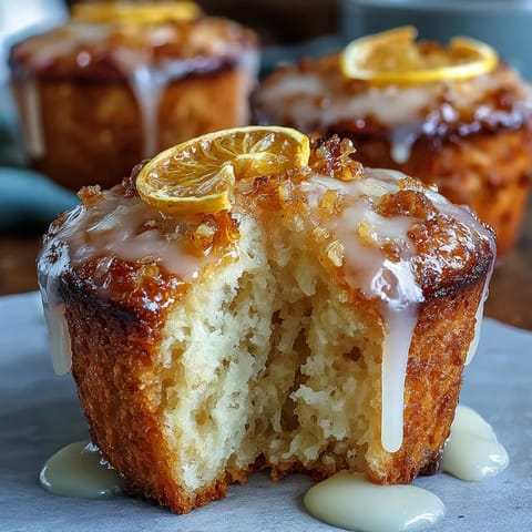 Spring Brunch Lemon Muffins