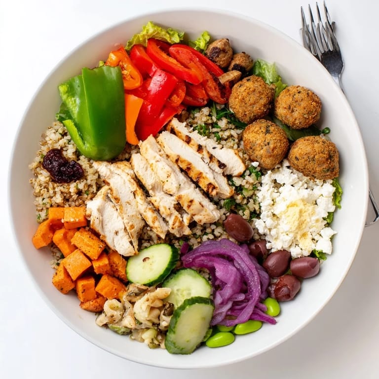 Fresh ingredients for Build-Your-Own Boards & Bowls, perfect for custom meal creations.  