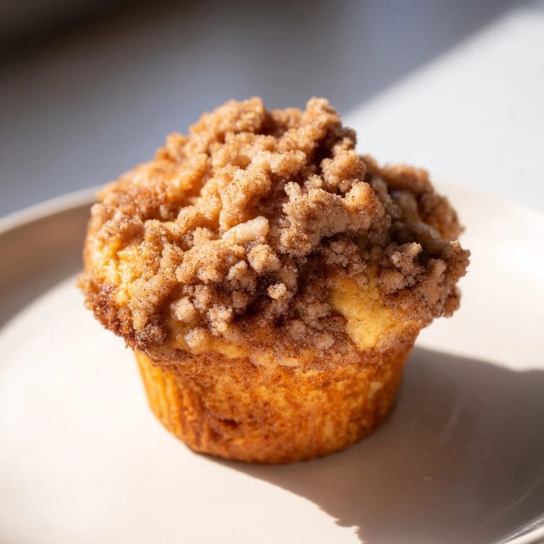 Fluffy, delicious Tasty Apple Muffins, perfect for breakfast, with warmly spiced apple chunks.