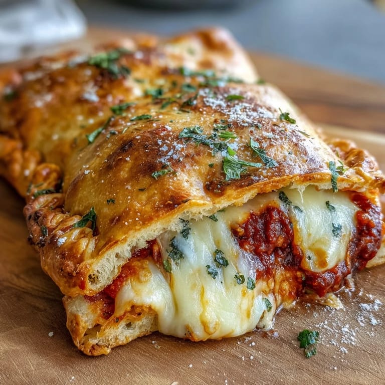 Freshly baked High Protein Pizza Hot Pockets served beside a crisp green salad for lunch.