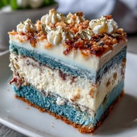 Graduation cake for boys with dark blue and gold ombre layers, elegantly frosted and decorated for a celebratory milestone.  